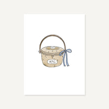 Load image into Gallery viewer, Gingham Nantucket Basket
