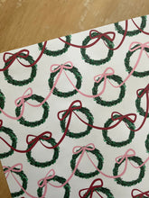 Load image into Gallery viewer, Happy Wreaths Gift Wrap Sheets
