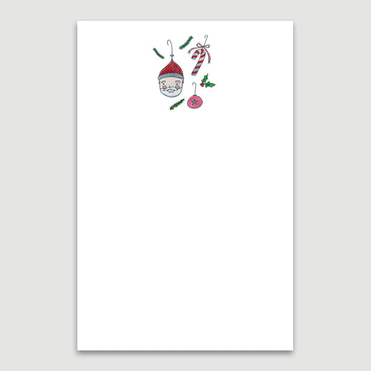 Vintage Ornaments Note Pad