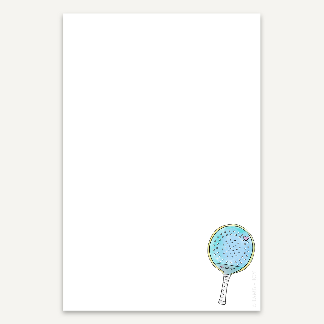 Paddle Love Note Pads