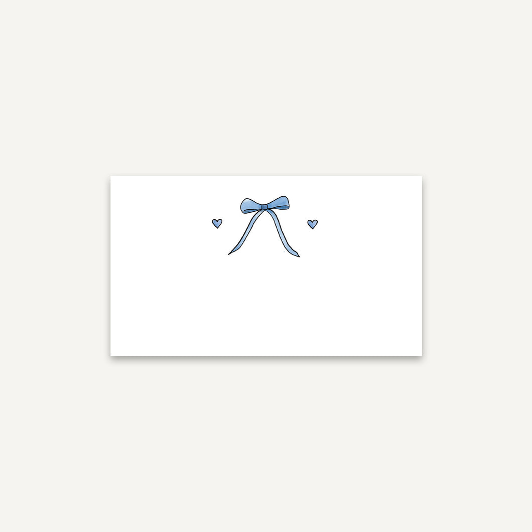 Bow + Hearts Small Notes