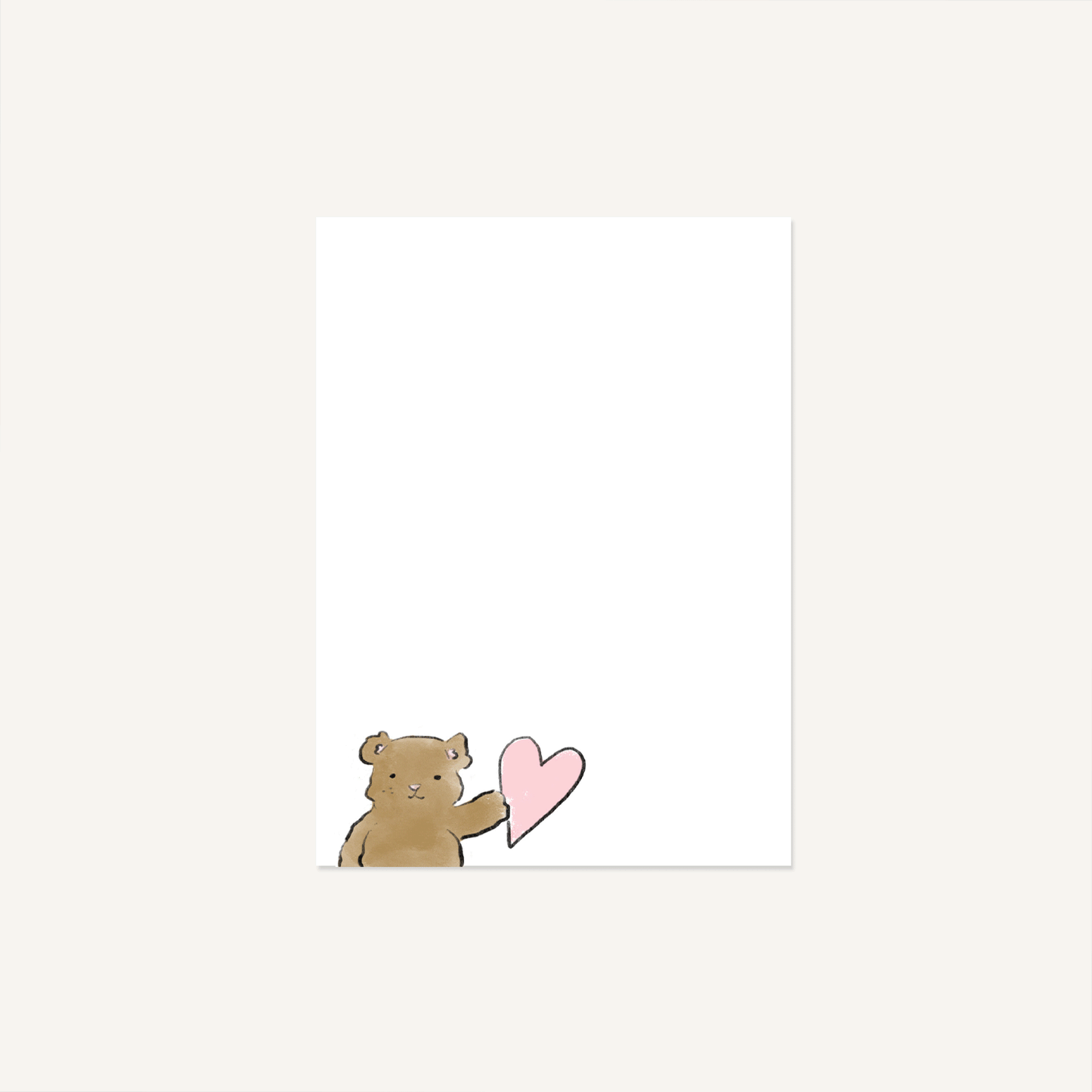 Take Heart Small Note Pad