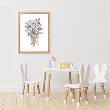 Load image into Gallery viewer, Rose Bouquet Art Print
