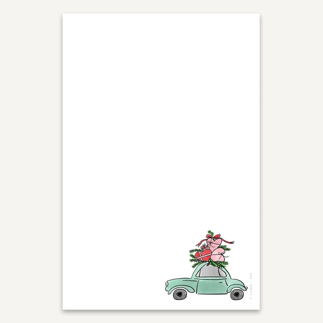 Holiday Packages Note Pad
